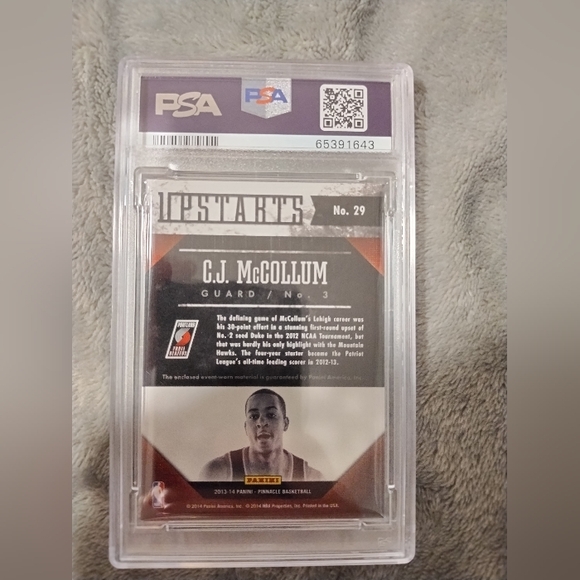 CJ McCollum NBA Rookie Card - Picture 2 of 7